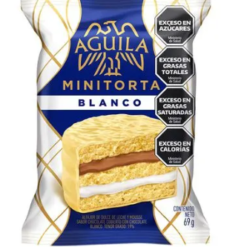 ALFAJOR AGUILA MINITORTA BLANCO