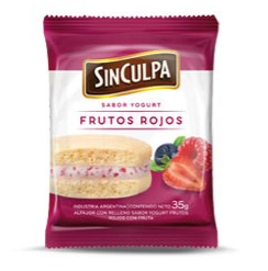 ALFAJOR SIN CULTA FRUTOS ROJOS