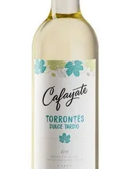 CAFAYATE TORRONTES DULCE TARDÍA 750ML