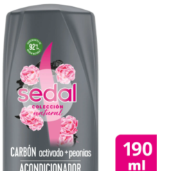 SEDAL ACONDICIONADOR CARBON ACTIVADO 190 ML