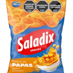 SALADIX PAPAS CHEDDAR 58G