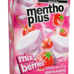 COMPRIMIDO MENTHO PLUS MIX BERRIES