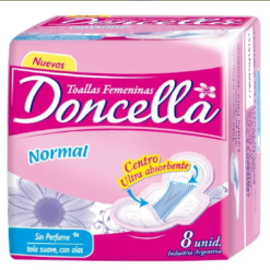 DONCELLA NORMAL TUALLITAS CON ALAS SIN PERF