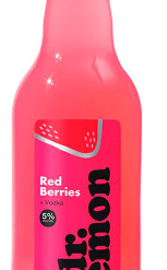 DR LEMON CON VODKA RED BERRY 1LT