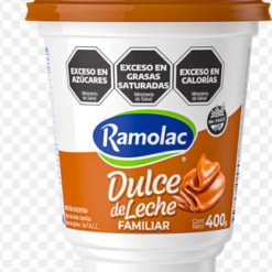 DULCE DE LECHE RAMOLAC 400 GMS