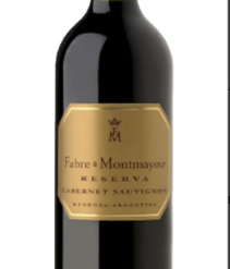 FABRE MONTMAYOU CABERNET SAUVIGNON 750 ML