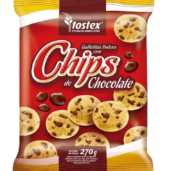 GALLETITA CHIS DE CHOCOLATE TOSTEX 270 GMS