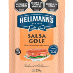 HELLMANNS SALSA GOLF 250 GMS
