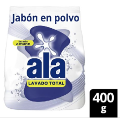 JABON EN POLVO  ALA LAVADO A MANO