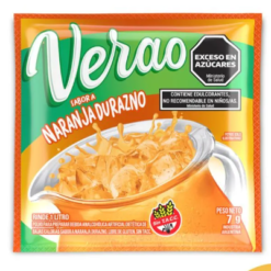 JUGO SOBRE VERAO NARANJA DURAZNO