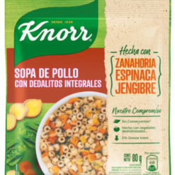 KNNOR SOPA DE POLLO CON DEDALITOS INTERAL