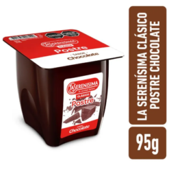 LA SERENISIMA POSTRE CHOCOLATE 95 GMS