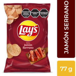 LAYS SABOR JAMON SERRANO 77 GMS