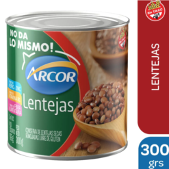 ARCOR LENTEJAS 300G LATAS