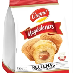 MAGDALENAS VAINILLA CON DULDE DE LECE GAONA