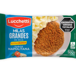 MILANESA DE SOJA LUCCHETTI NAPO 560 GMS