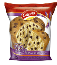 PAN DULCE CON CHIPS CHOCOLATE GAONA