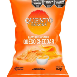 PAPAS QUENTO CHEDDAR 82G