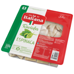 LA ITALIANA RAVIOLE ESPINACA 500