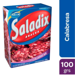 SALADIX CALABRESA EN CAJITA 100 GMS