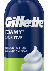 GILLETTE FOAMY MENTOL Y SENSITIVE ESPUMA AFEITAR