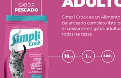 SIMPLI CROCK SABOR PESCADO 500G