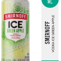 SMIRNOFF GREEN APPLE  LATA 473 ML