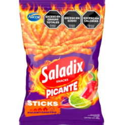 SALADIX PAPAS STICKS PICANTE 80 GMS