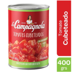 TOMATE CUBETEADO CAMPAGNOLA 400 GMS