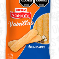 VAINILLAS VALENTE 74 gms