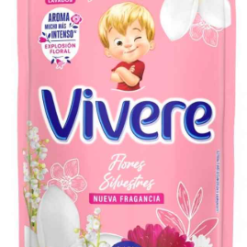 VIVERE SUAVIZANTE FLORES SILV 900ML
