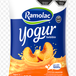 YOGURT RAMOLAC DURAZNO 1 LTS
