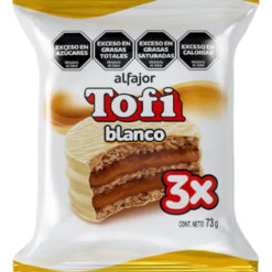 ALFAJOR TOFI  BLANCO TRIPLE 73G