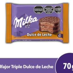 ALFAJOR MILKA TRIPLE DULCE DE LECHE