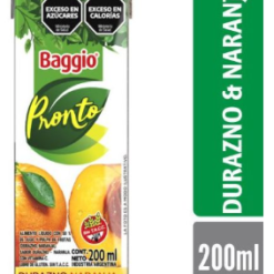BAGGIO DURAZNO NARANJA 200 ML