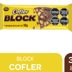 COFLER BLOCK  NEGRO 38G