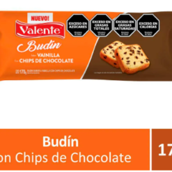 BUDIN VALENTE CON CHIPS