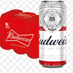 BUDWEISER LATA 473ML