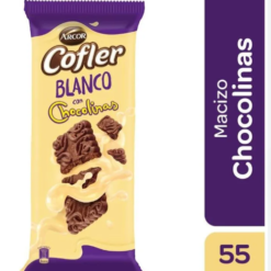 COFLER BLANCO COOKIES CON CHOCOLINAS 55G