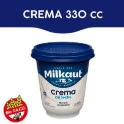 CREMA DE LECHE MILKAUT 325 GMS