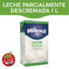 LECHE DESCREMADA MILKAUT 1L
