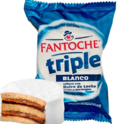 ALFAJOR FANTOCHE TRIPLE BLANCO