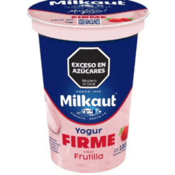 YOGURT FIRME FRUTILLA 180G MILKAUT