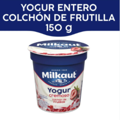 YOGURT COLCHON DE FRUTILLA MILKAUT 150 GMS
