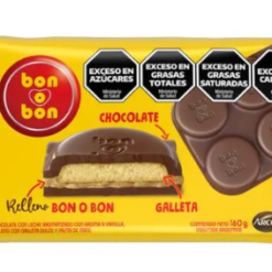 CHOCOLATE GALLETA BON BON  160G