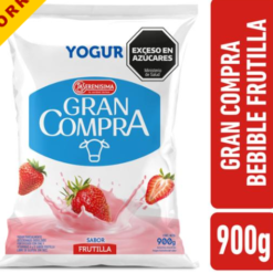 YOGURT GRAN COMPRA FRUTILLA  1 LT