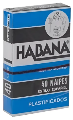 HABANA 40 NAIPES ESTILO ESPAÑOL