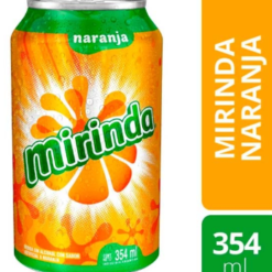 LATA MIRINDA NARANJA 354ML