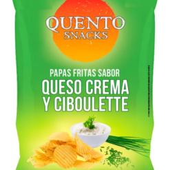 QUENTO PAPAS QUESO Y CEBOULETTE 82G