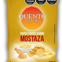 PAPAS QUENTO SABOR MOSTAZA 82G